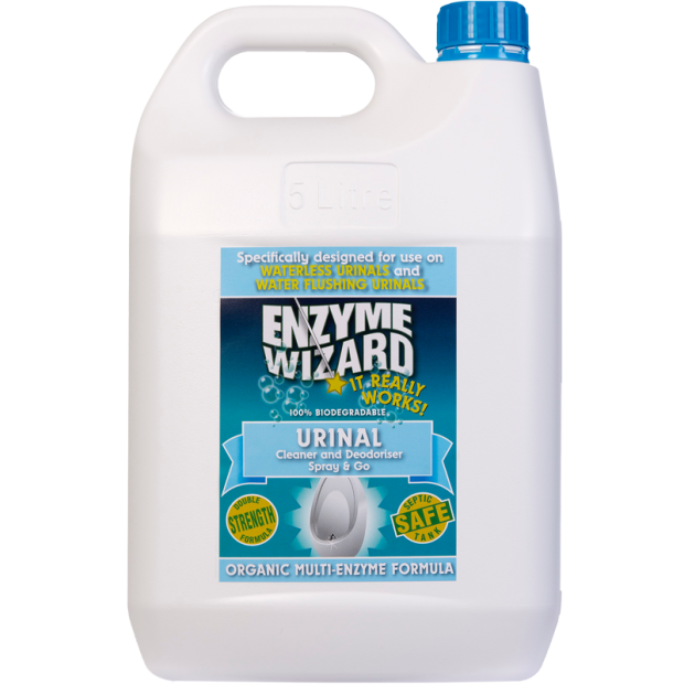 ENZYME WIZARD URINAL CLEANER 5 LITRE - 3 PACK