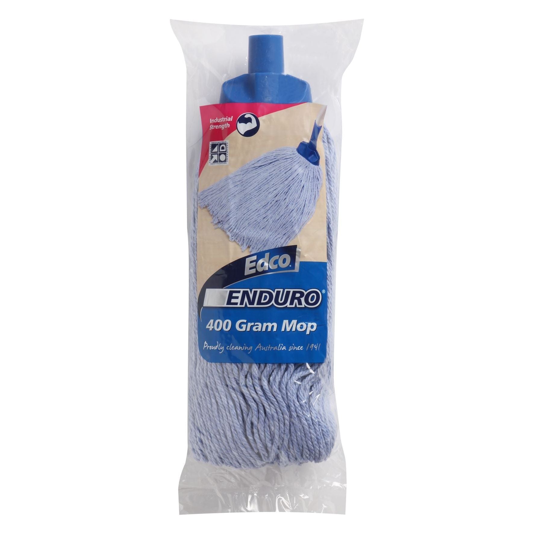 EDCO ENDURO MOP HEAD BLUE - 400G/30CM - Image 2