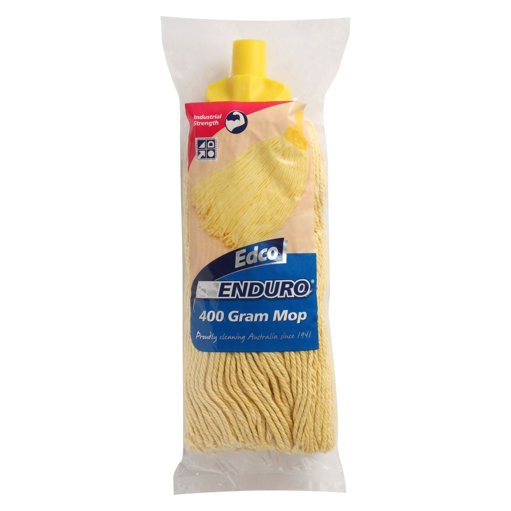 EDCO ENDURO MOP HEAD YELLOW - 400G/30CM - Image 2