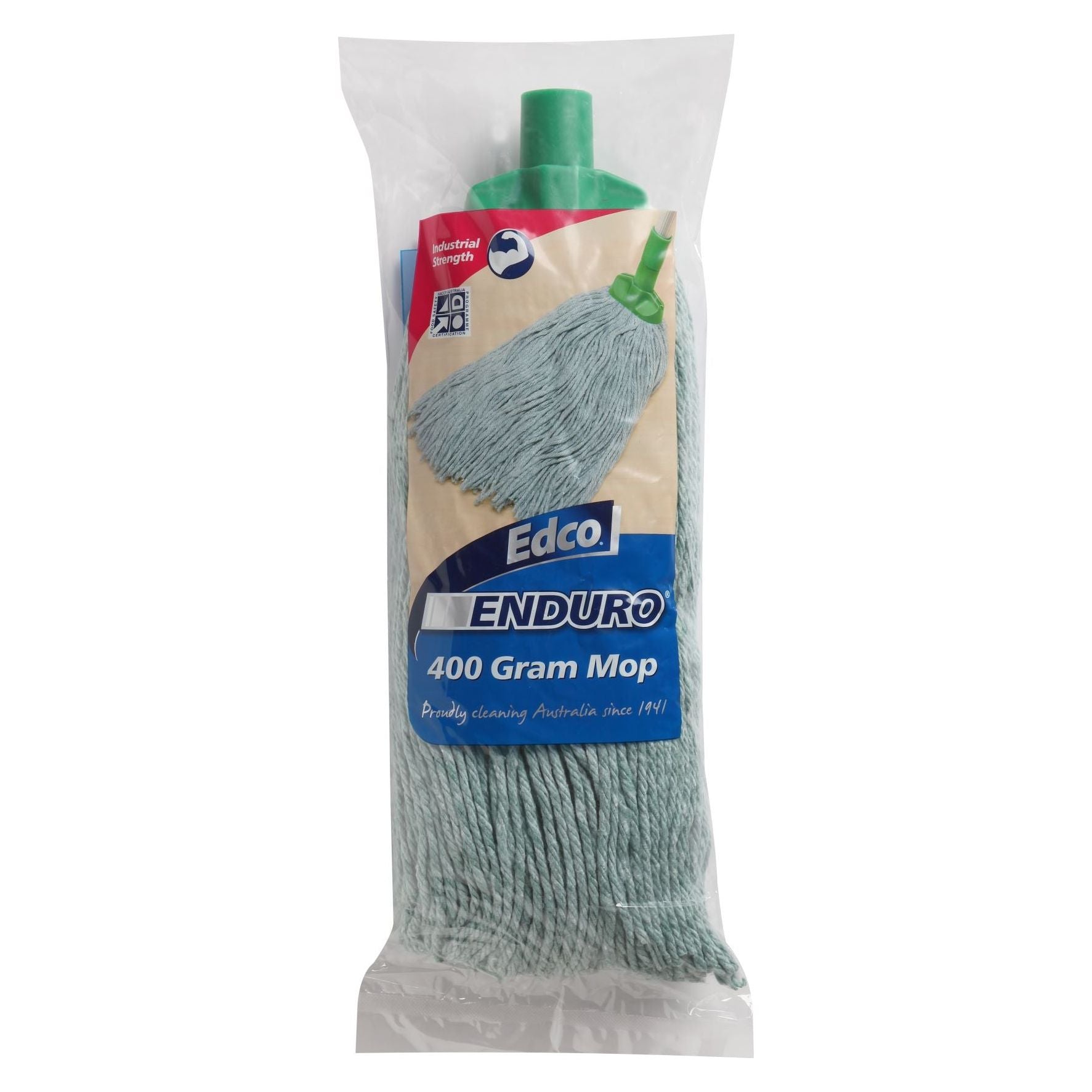 EDCO ENDURO MOP HEAD GREEN - 400G/30CM - Image 2