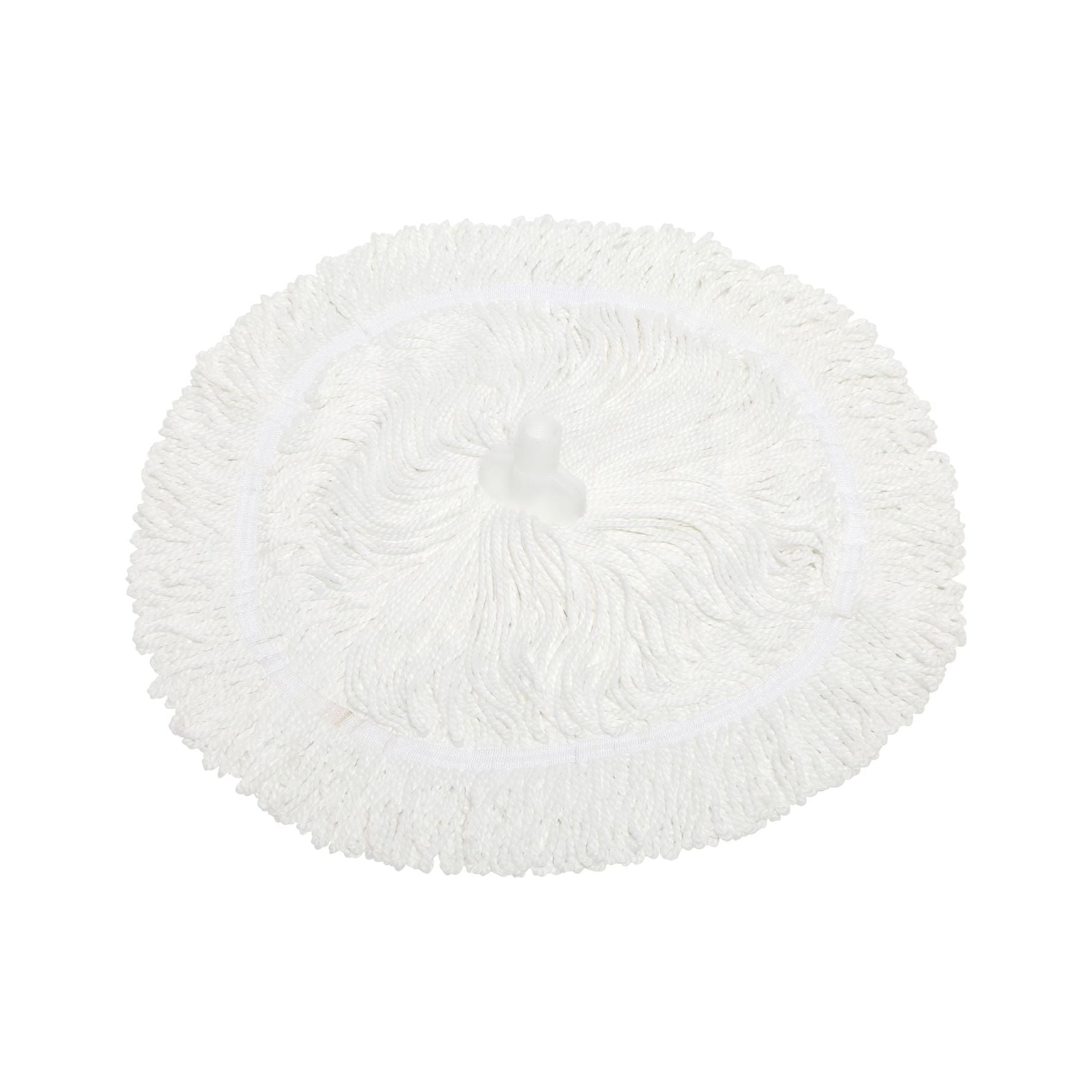 EDCO MICROFIBRE ROUND MOP HEAD WHITE - 350G/27CM - Image 2