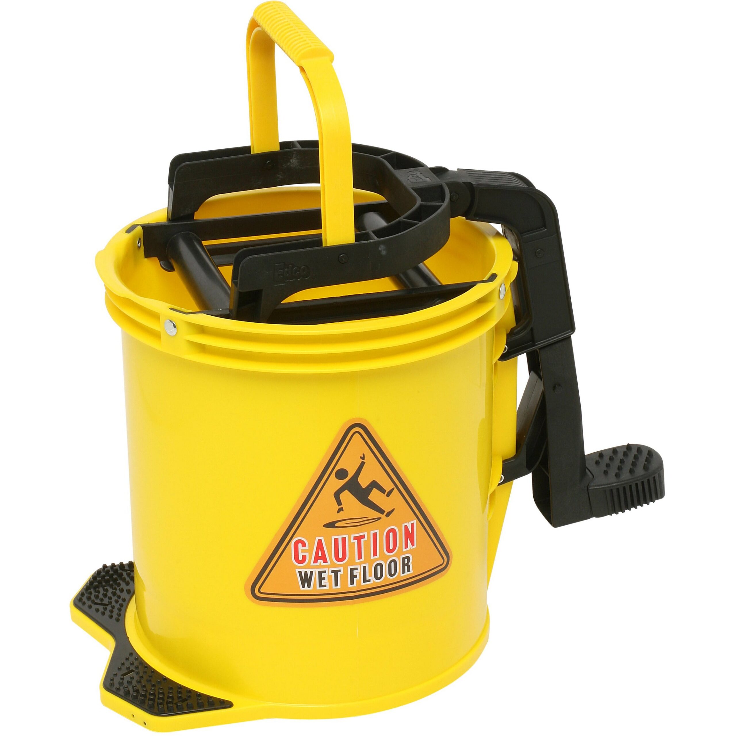 Edco Enduro nylon wringer bucket yellow - 2 pack
