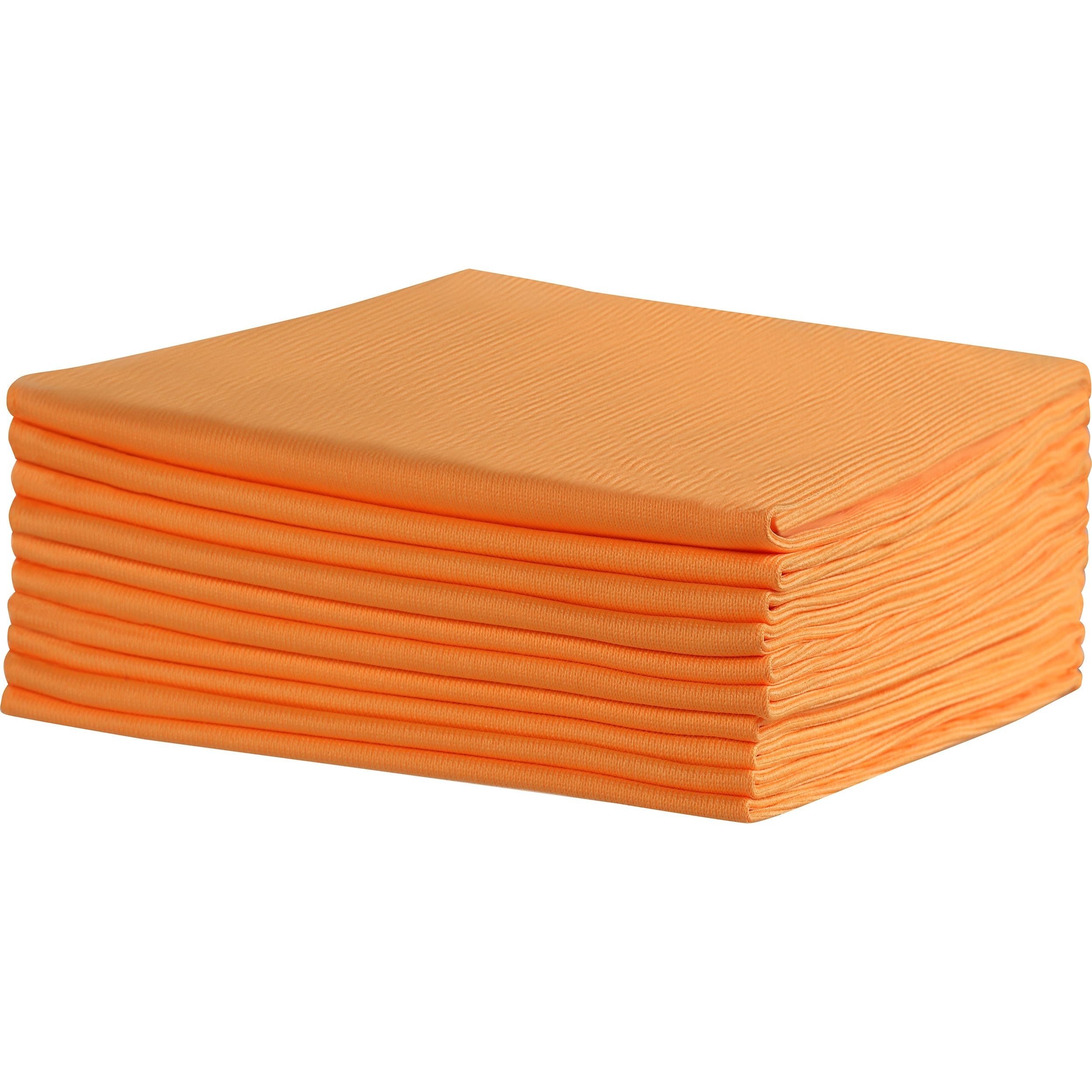 Filta Vissy commercial microfibre cloth orange 40cm x 40cm - 10 pack