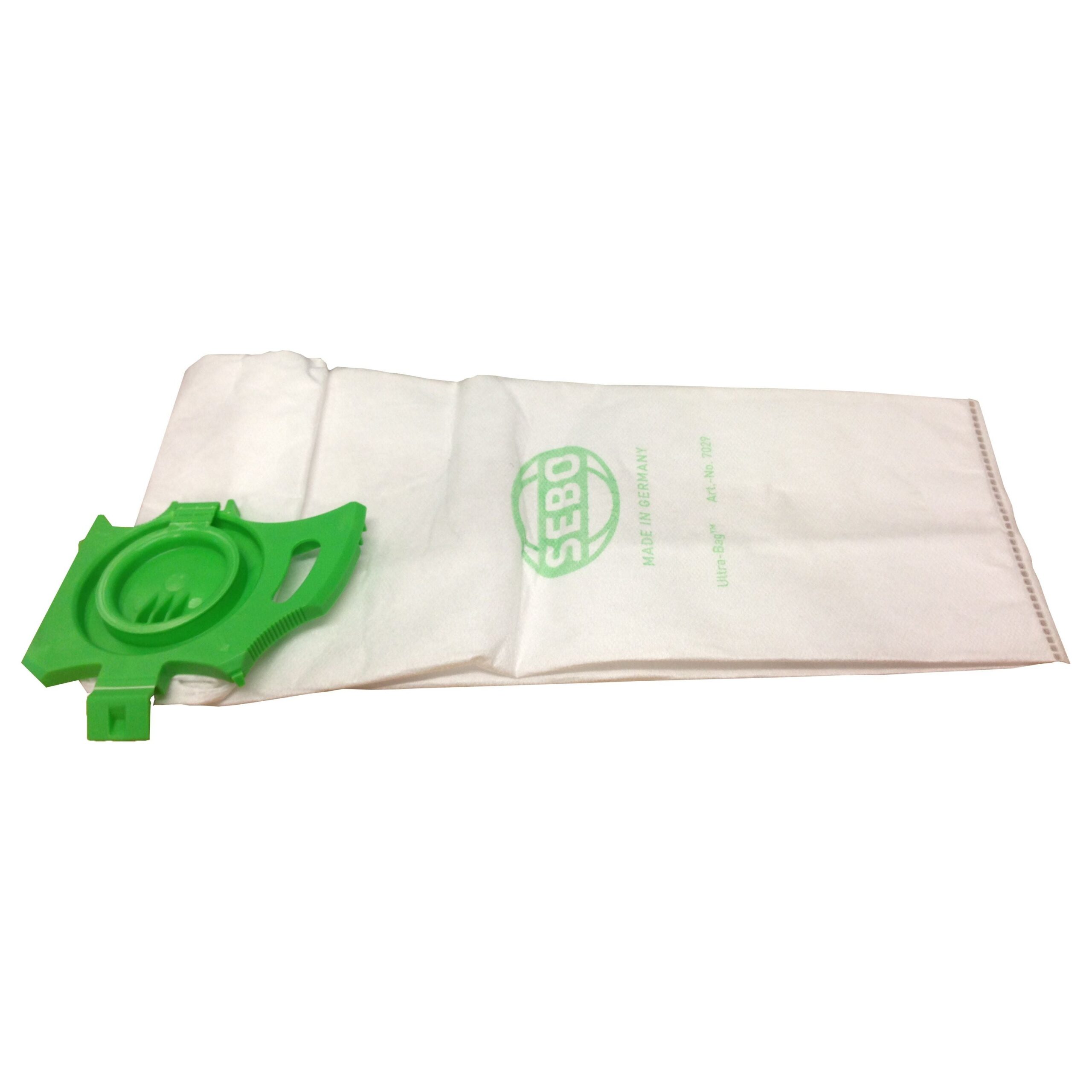 Sebo domestic upright SMS multi layered vacuum cleaner bags 8 pack
