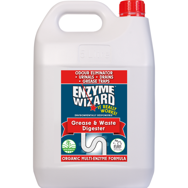 Enzyme Wizard grease & waste digestor 5 litre - 3 pack