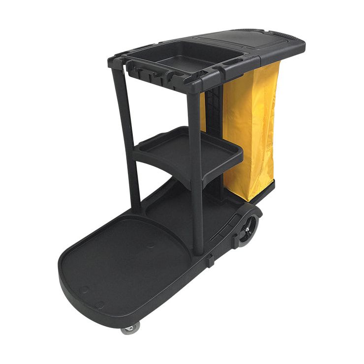 FILTA JANITOR CART BLACK
