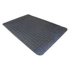 DIAMOND PLATE Standing Mat- 900mm X 600mm - Black - Image 2