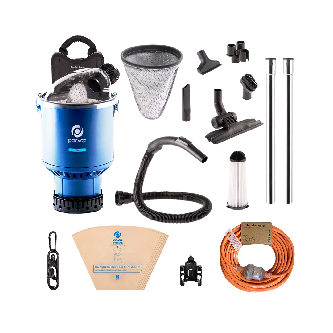 PACVAC SUPERPRO DUO BACKPACK VACUUM CLEANER - Image 4