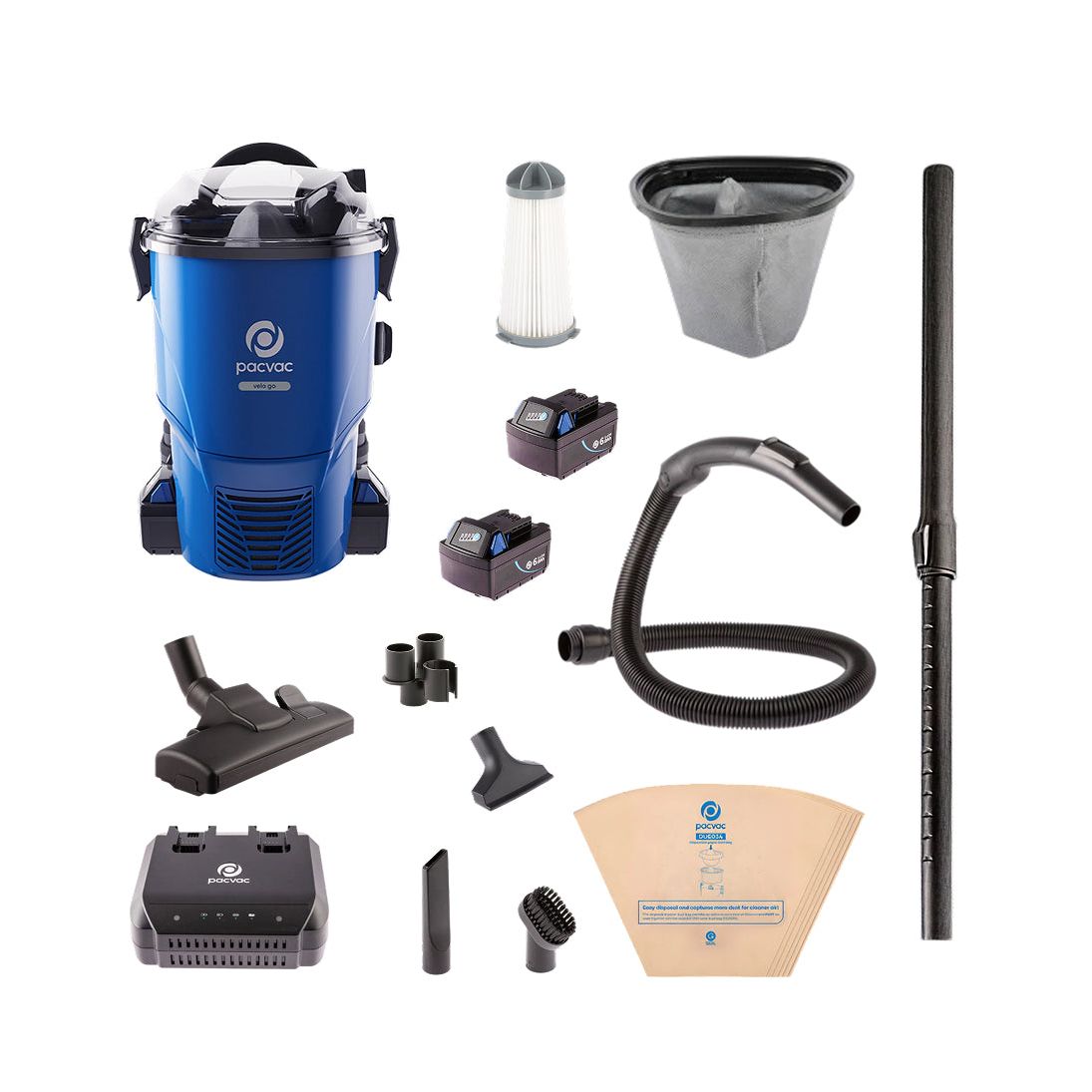 PACVAC VELO BATTERY BACKPACK VACUUM CLEANER - Image 11