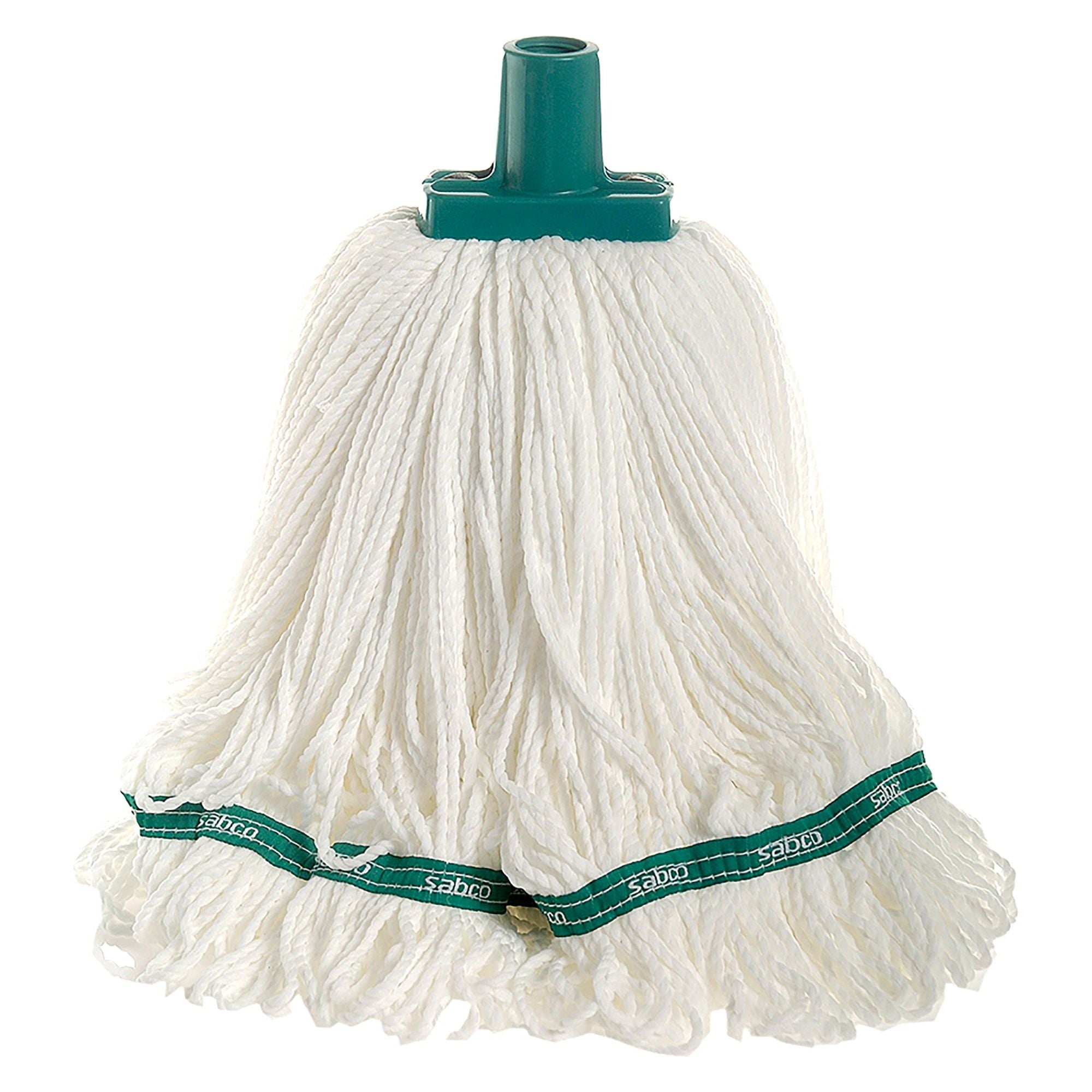 SABCO 350G MICROFIBRE ROUND MOP HEAD GREEN
