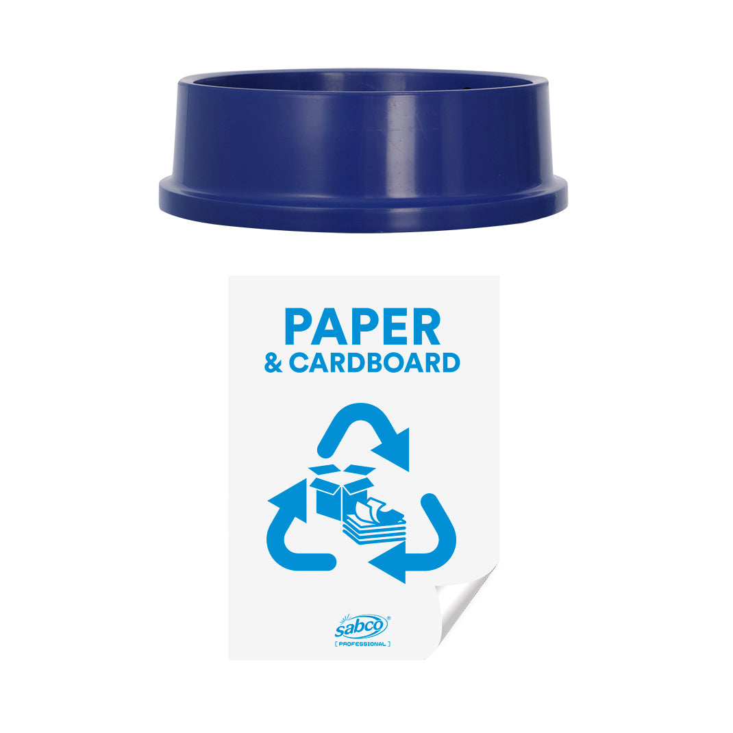 Sabco recycling lid - blue