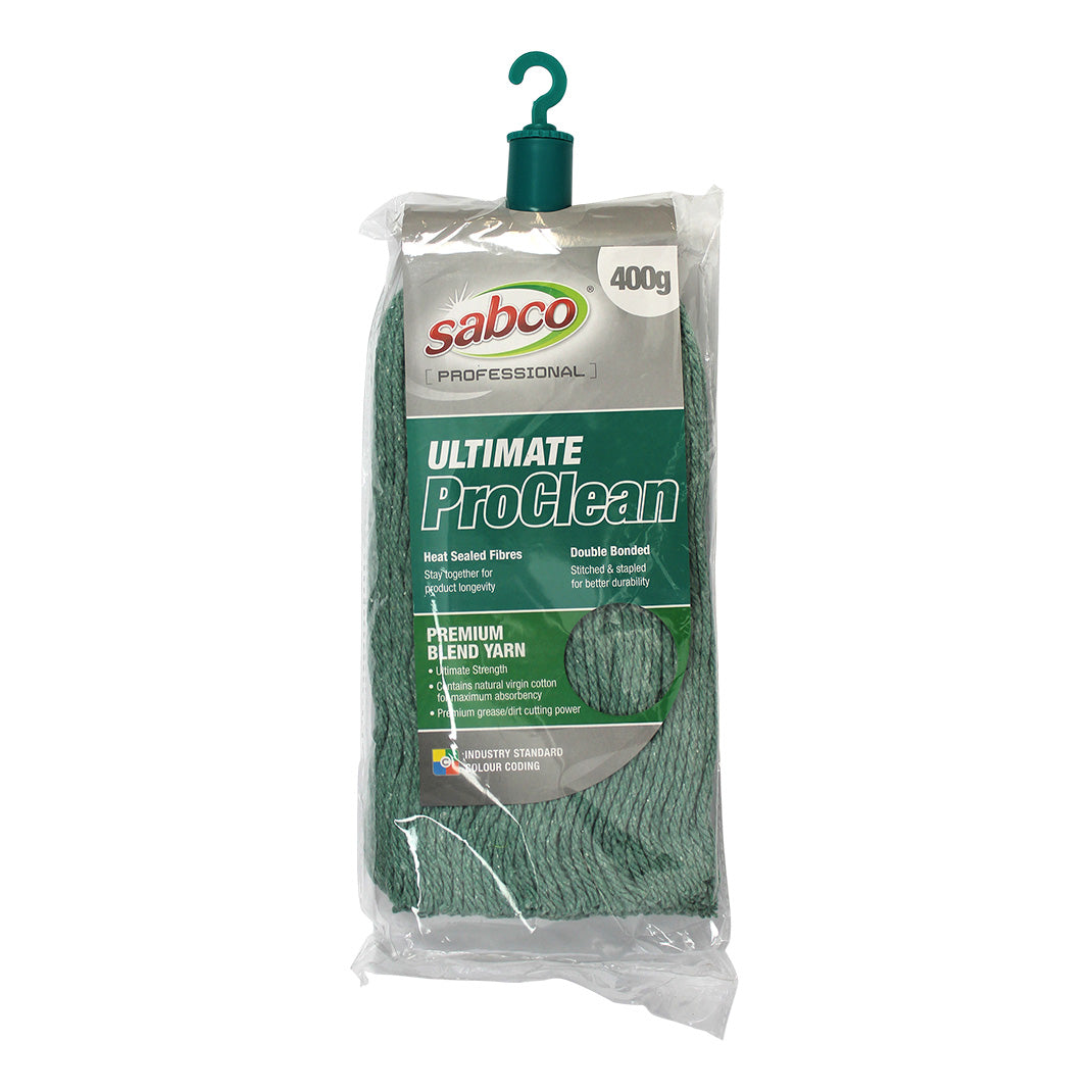 SABCO ULTIMATE PROCLEAN MOP - 400G GREEN - Image 2