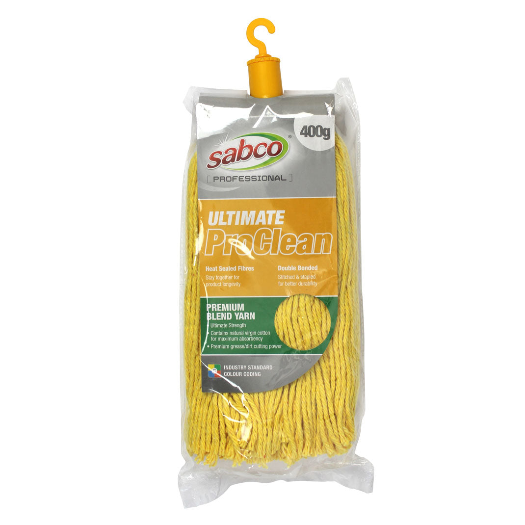 SABCO ULTIMATE PROCLEAN MOP - 400G YELLOW - Image 2