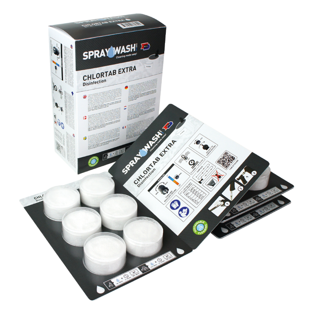 I-SPRAYWASH CHLORTAB TABLET (PK 18)