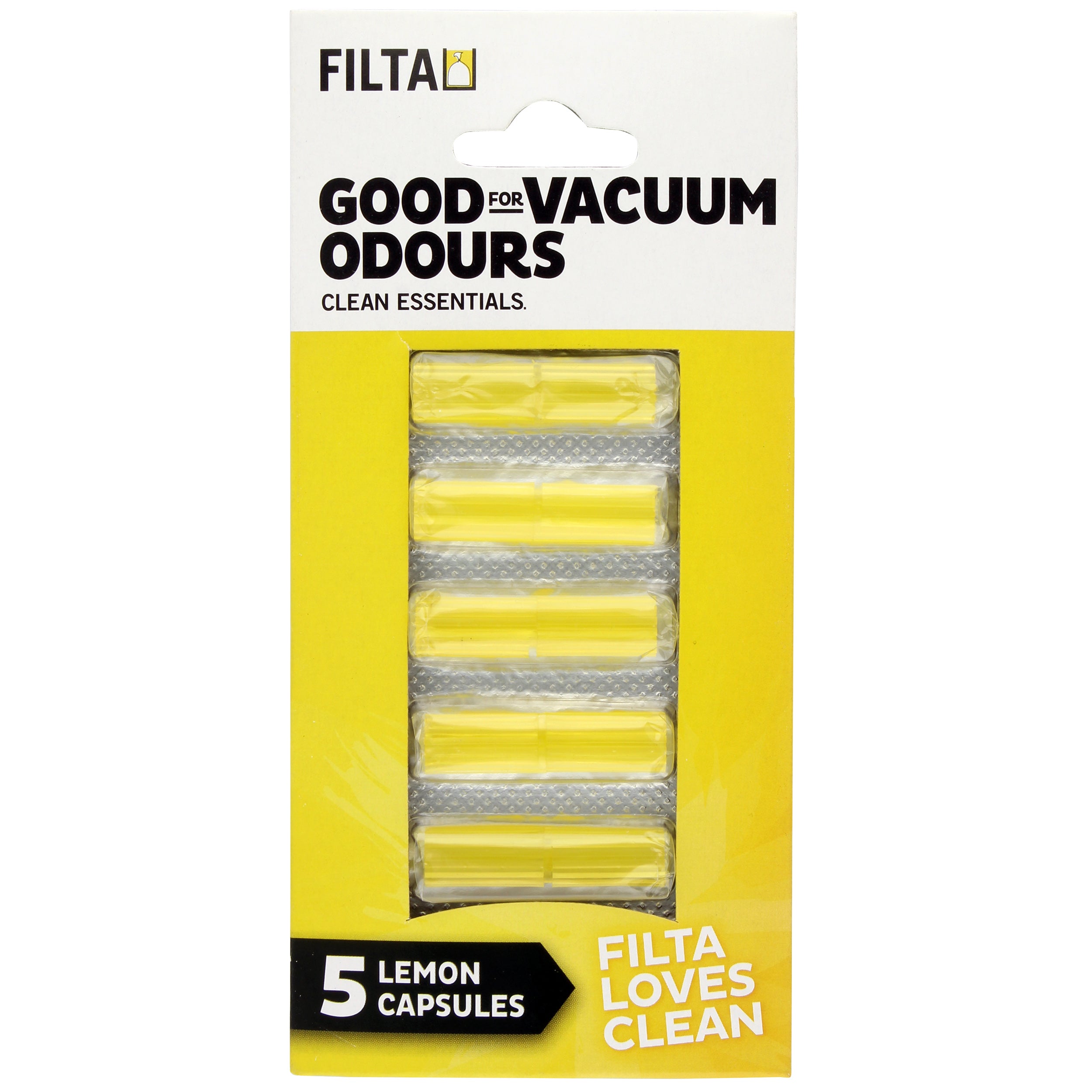 Filta lemon vacuum air freshener 5 pack