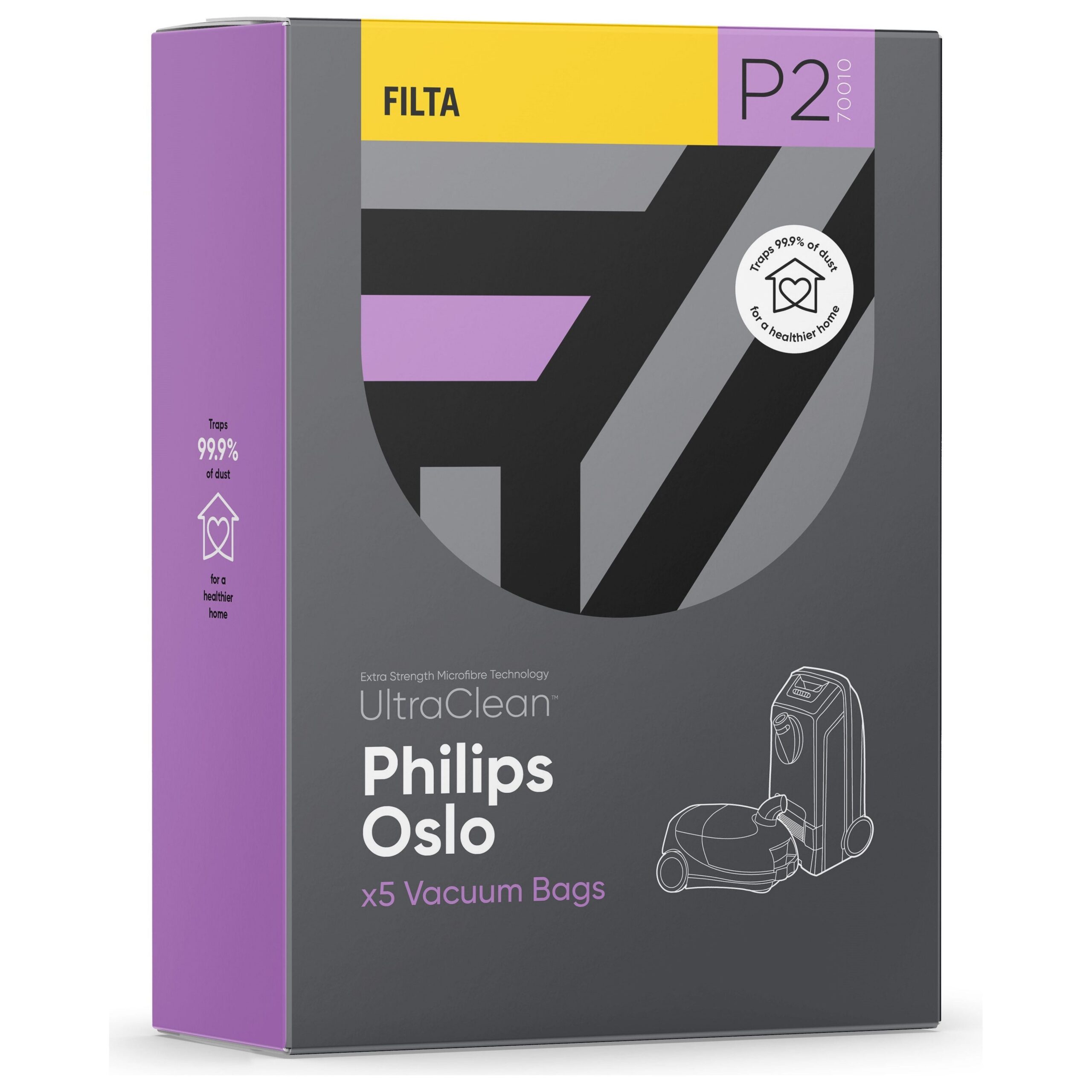 P2 - ULTRACLEAN PHILIPS OSLO SMS MULTI LAYERED VACUUM BAGS 5 PACK