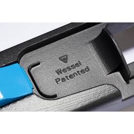WESSEL WERK PP BRUSH STRIP CARRIER 450MM - BLACK - Image 3