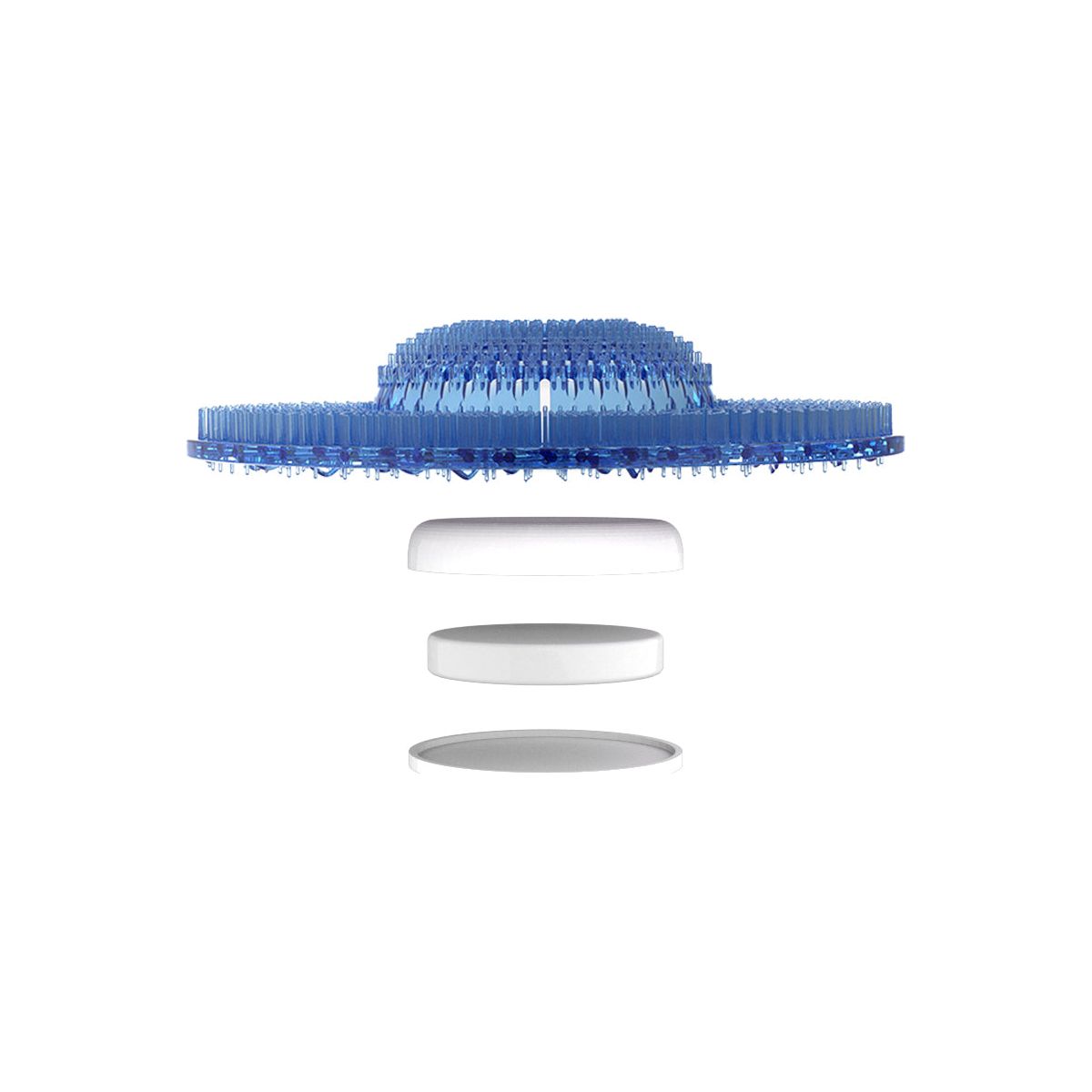 GLOMESH Spiral Biological Urinal Screen with Anti Splash - Mountain Air - 10 PACK - Image 2