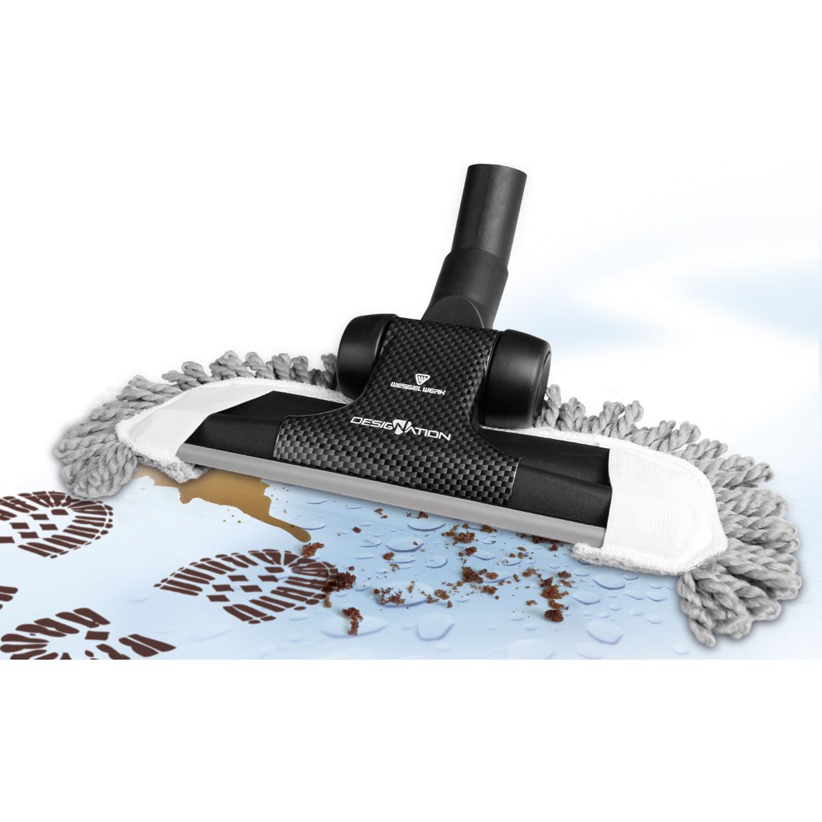 WESSEL WERK LOW PROFILE FLOOR TOOL 32MM X 280MM WIDE - BLACK - Image 4