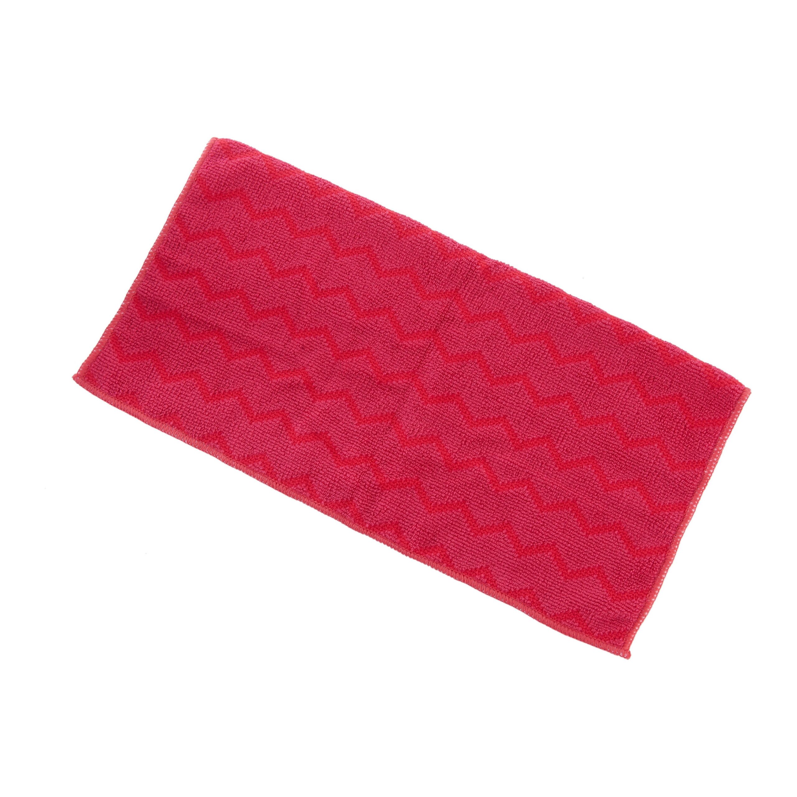TRUST U-RAG DOUBLE CONSTRUCTION 40cm x 40cm MICROFIBRE CLOTH - Red