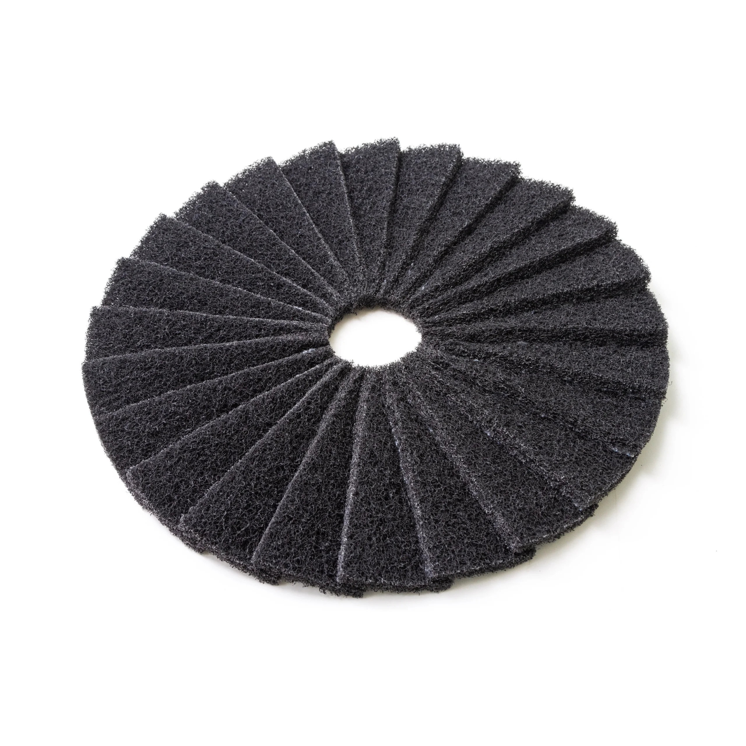Glomesh turbo strip floor pad round 4 pack